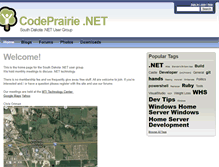 Tablet Screenshot of codeprairie.net